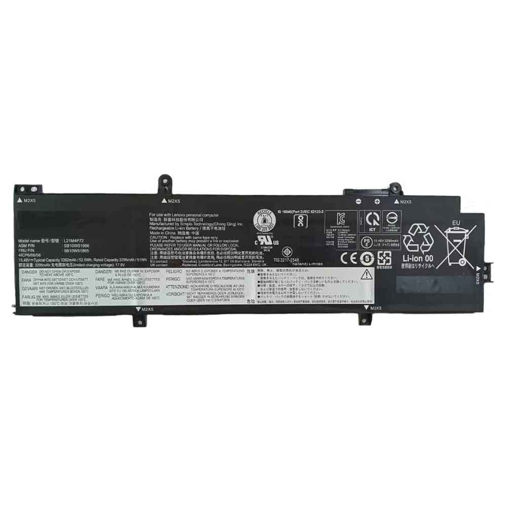 Batería para L12L4A02-4INR19/lenovo-L21M4P72
